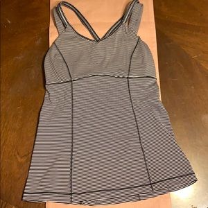 Lululemon striped tank